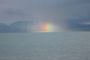 Lichterscheinung am Manasarovarsee