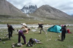 Tibetisches Yoga Lu Jong am Kailash