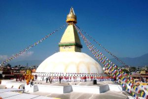 Stupa von Boudhanath (Bodnath) Kathmandu