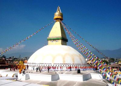 Stupa von Boudhanath (Bodnath) Kathmandu